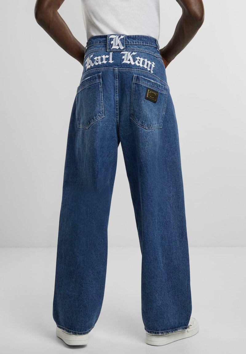 Karl Kani PLATE BAGGY FIVE POCKET - Relaxed fit jeans - vintage 