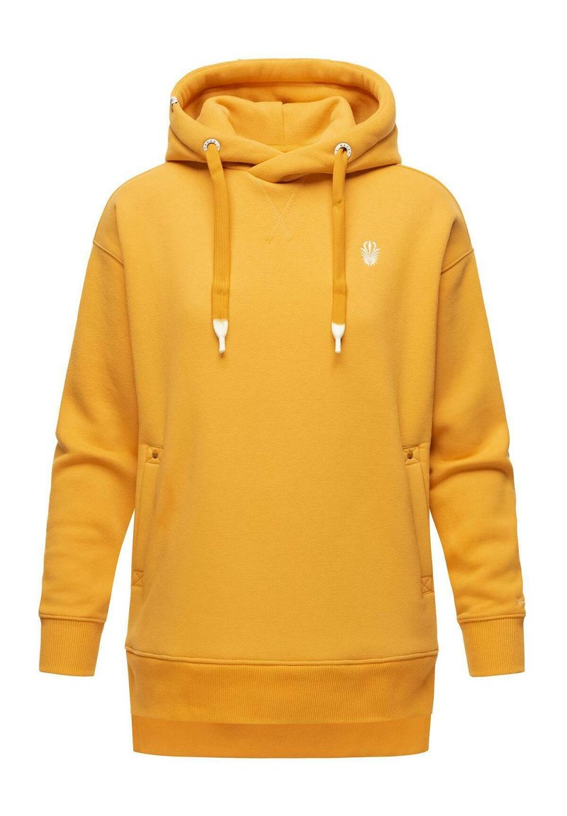 Navahoo SILBERENGELCHEN - Jersey con capucha - mid yellow