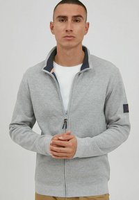 INDICODE JEANS IDArcelio - Neuletakki - light grey mix
