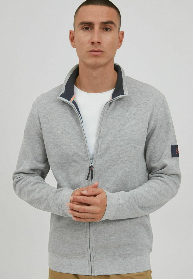 INDICODE JEANS IDArcelio - Neuletakki - light grey mix