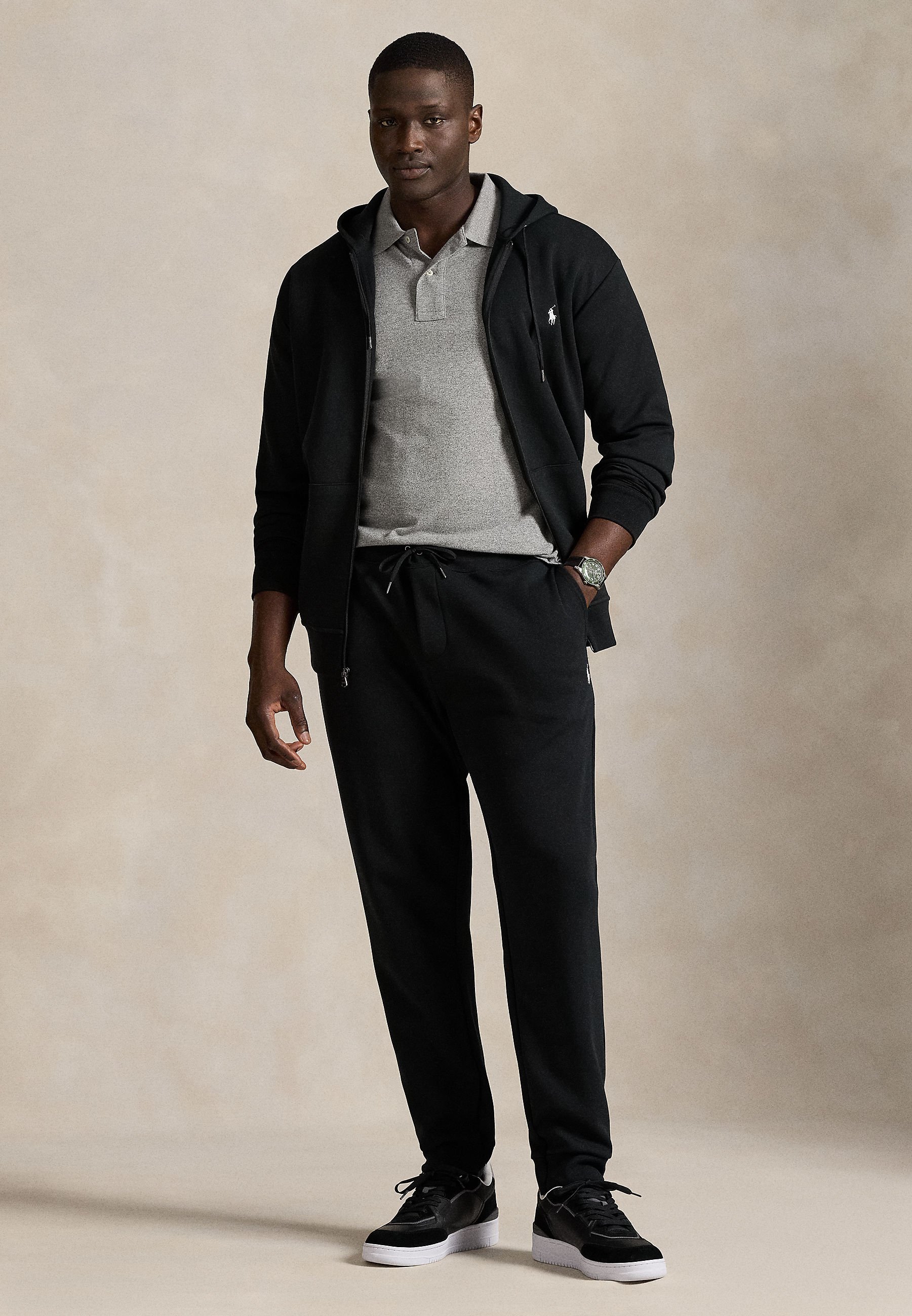 Polo Ralph Lauren Big & Tall DOUBLE-KNIT FULL-ZIP HOODIE - Bluza z