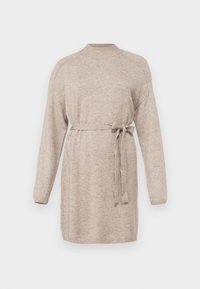 ONLLEVA BELT DRESS - Robe pull - beige