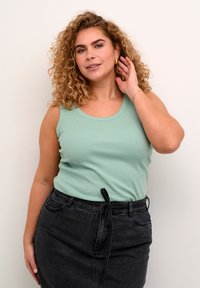 Kaffe Curve KCCARINA - Topp - granite green