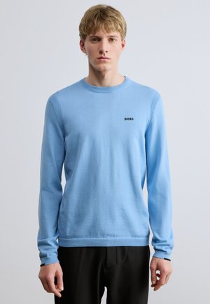 EVER - Strickpullover - open blue