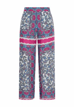 Maliparmi, SUNSET PAISLEY TROUSERS - Trousers - light blue
