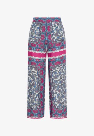 Maliparmi, SUNSET PAISLEY TROUSERS - Trousers - light blue