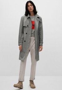 HUGO DULIVE - T-shirt estampada - medium grey