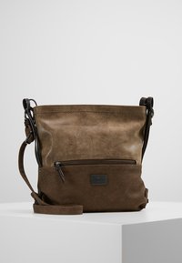 TOM TAILOR TTELIN M - Bandolera - taupe