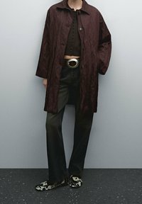 Massimo Dutti Læderjakker - bordeaux