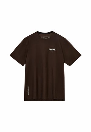 Cuera, ONCOURT BREATHE - Тениска с щампа - dark brown