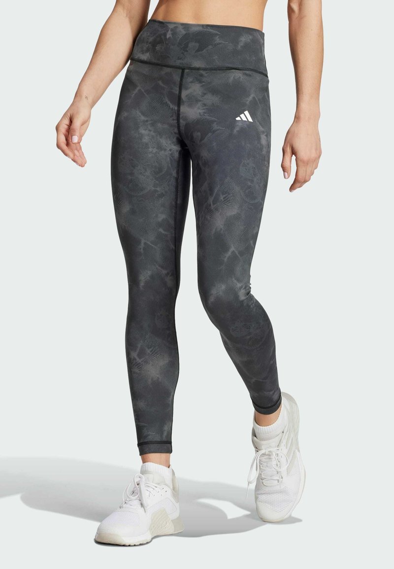 adidas Performance ESSENTIALS ALL OVERSIZE PRINTED FLOWER TIE-DYE ...