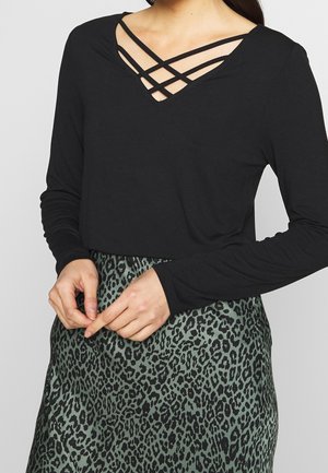 Camiseta de manga larga - black