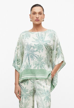 s.Oliver BLACK LABEL BLUSE - Blouse - salbeigrün