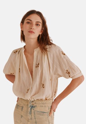 Overhemdblouse - off-white