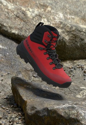 Mammut DUCAN III HIGH GTX MEN - Turistické topánky - red/black