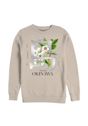 Henry Tiger NEXT STOP OKINAWA - Sweatshirt - natural