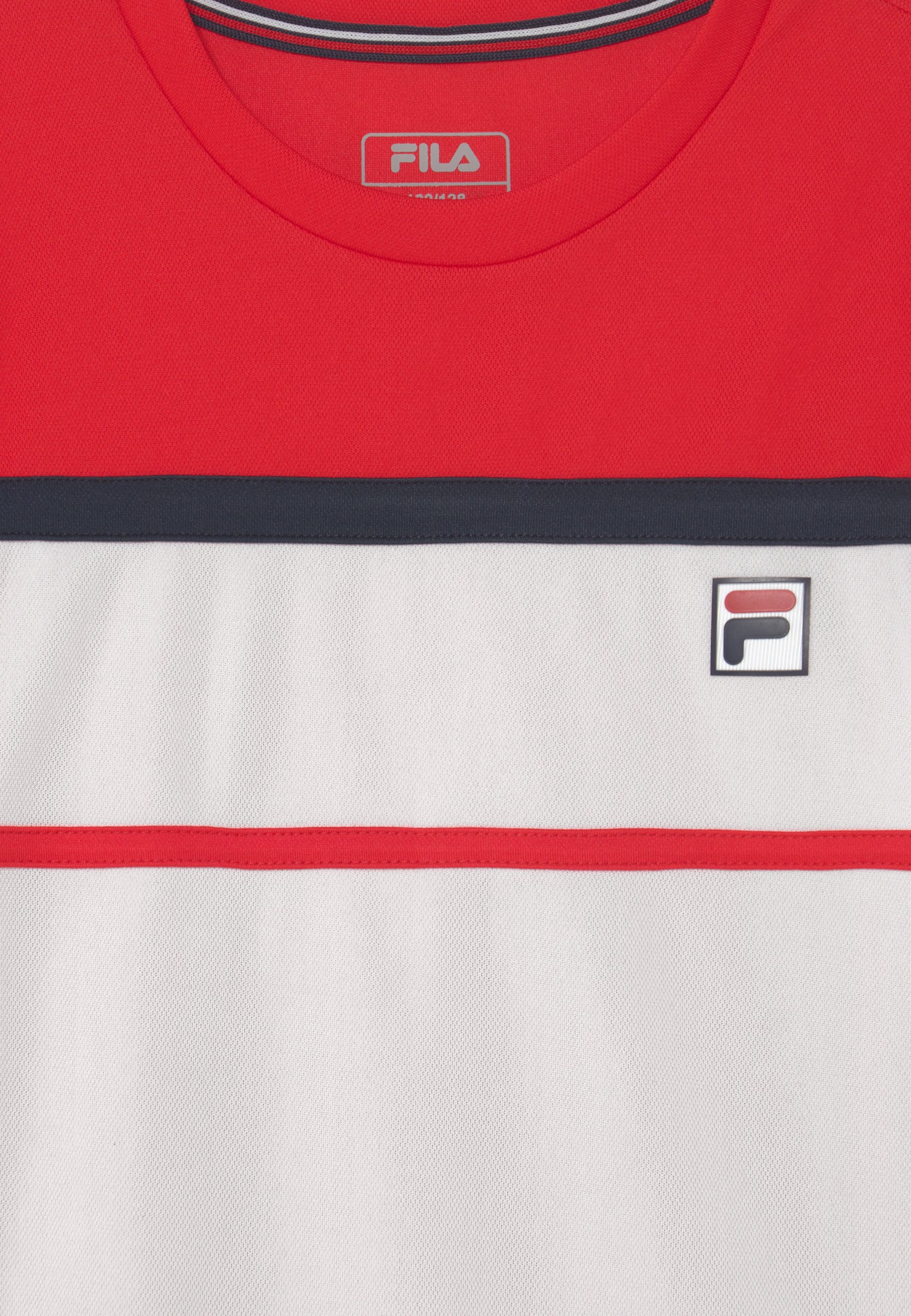Fila STEVE BOYS - Print T-shirt - white 