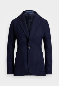 PINSTRIPE WOOL-BLEND BLAZER - Bleizeris - navy