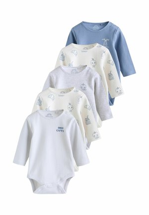 REGULAR FIT - LONG SLEEVE 5 PACK  - Body - blue