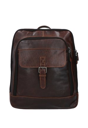 Gusti Leder NIKI - Nahrbtnik - dark brown