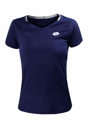 SQUADRA II PL - T-shirt imprimé - dunkelblau weiss