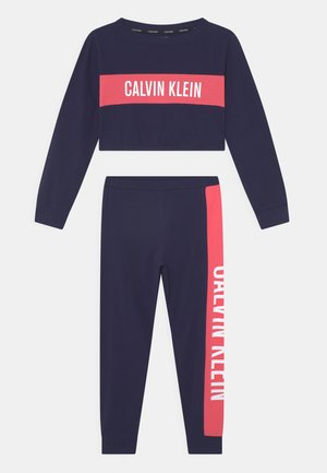 CUFFED PANT - Pyžamová sada - navy iris