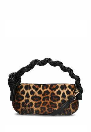 MIT LEOPRINT - Handtas - beige
