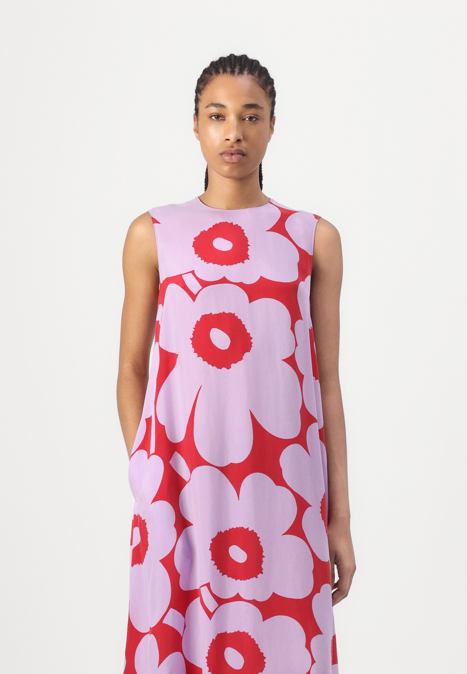 Marimekko MIGOT UNIKKO - Maxi dress - lilac/red/multi-coloured