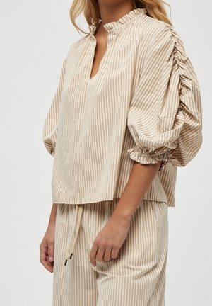 Bluse - sand