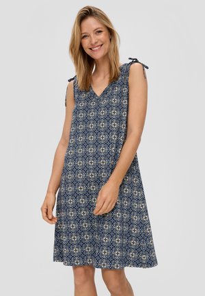 Jerseykleid - tiefblau