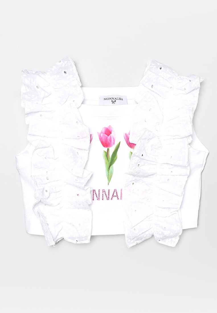 Monnalisa Top wit Monnalisa Top wit