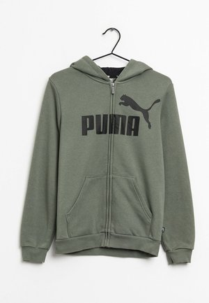 Puma Sweater met rits - green