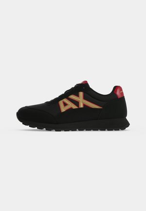 Armani Exchange, DROP - Маратонки - black+red+gold