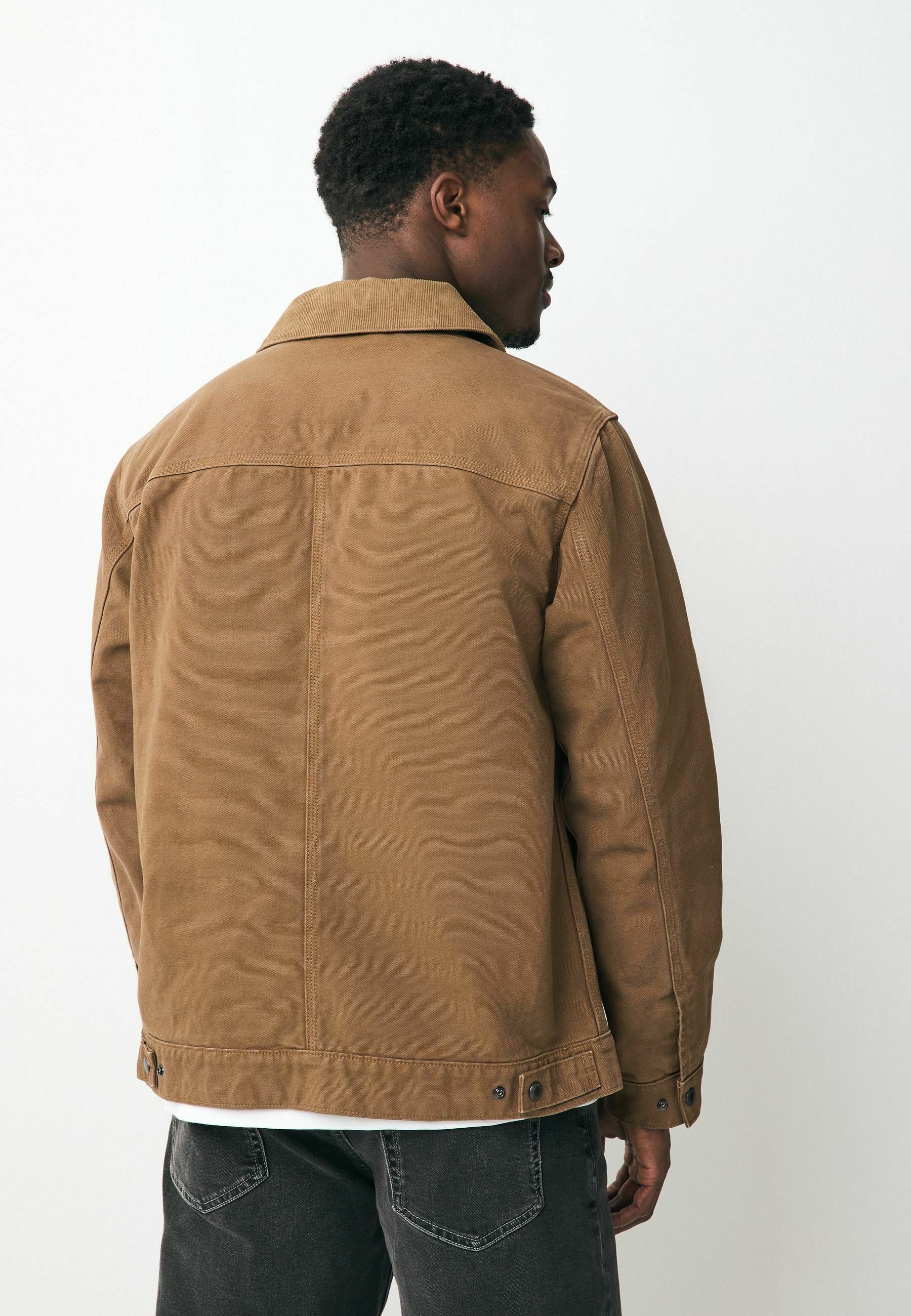 ジャケット・アウター POST OVERALLS BANANA COLLAR JACKET BROWN POST OVERALLS BANANA COLLAR JACKET BROWN | ヤマダウェブコム