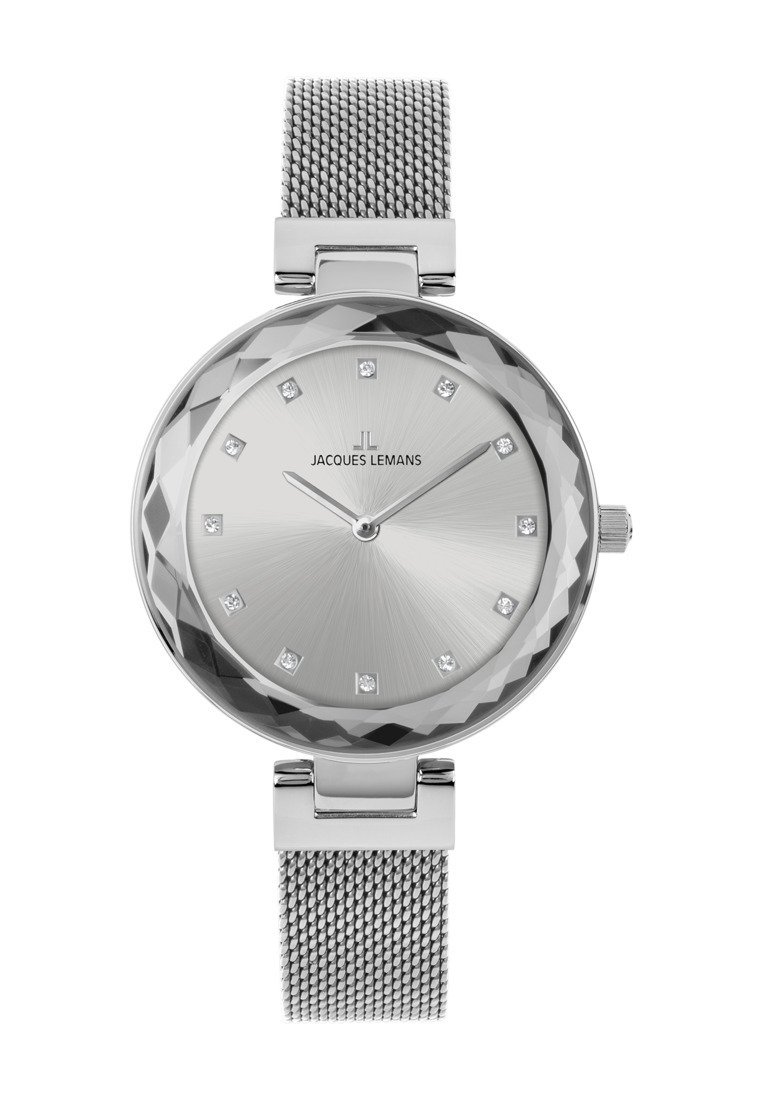 Jacques Lemans MILANO - Uhr - crystal silver coloured