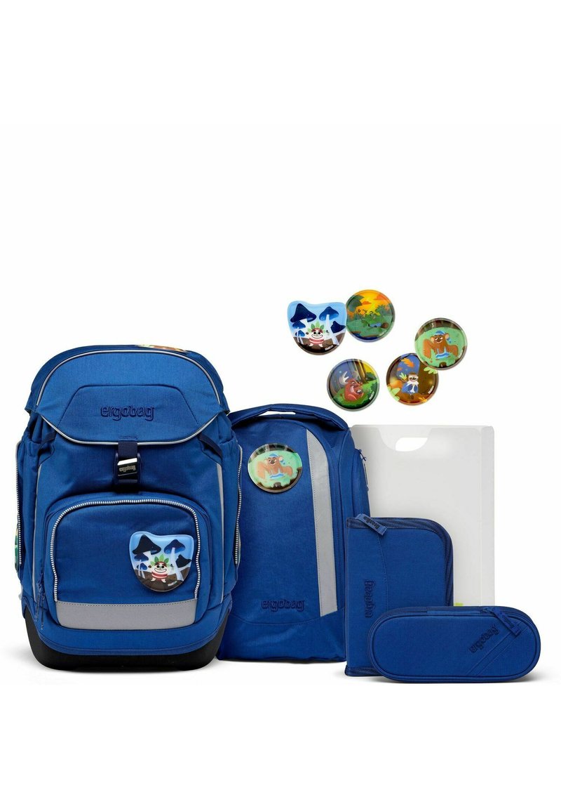 Ergobag PACK SET 6 TLG INKL - Schulranzen Set - waldmonstbär