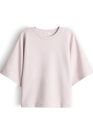 OPUS, SLIM FEMININE DETAIL - T-shirt basique - rose tint