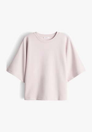 OPUS, SLIM FEMININE DETAIL - T-shirt basique - rose tint
