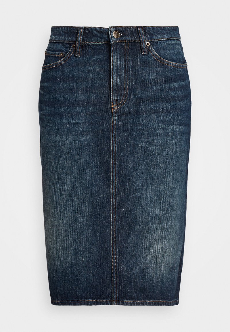 Lauren Ralph Lauren Jeansrok blauw denim/bluedenim