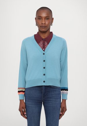 BUTTON THRU - Cardigan - blue