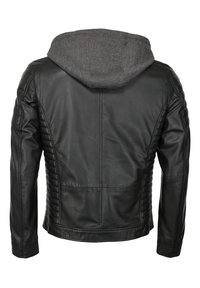 Maze Nahkatakki - black