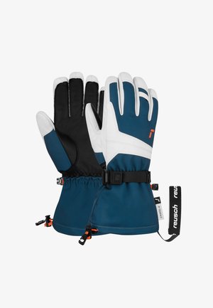 Reusch Gloves - dark denim white