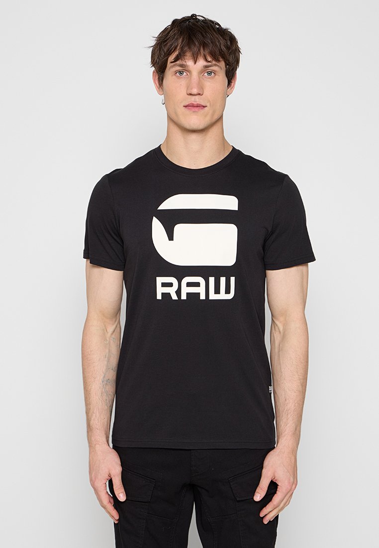 G-Star T-shirt print zwart