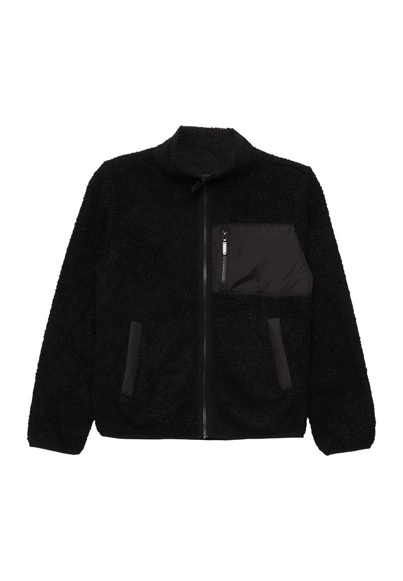 Fleece jacket schwarz/black Zalando