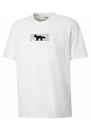 Puma MAISON KITSUNE - T-shirt z nadrukiem