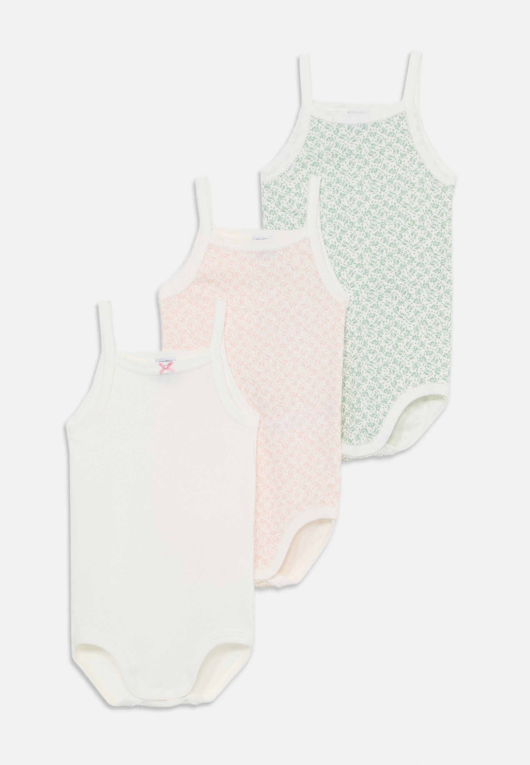 Petit Bateau Lot De 2 Débardeurs Fille - 100% Coton - Bretelles Fines - Imprimé Paris - Qualité Française
