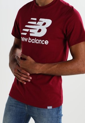 New Balance T-shirt con stampa - dark red