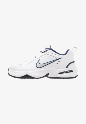 AIR MONARCH IV - Training shoe - white/metallic silver