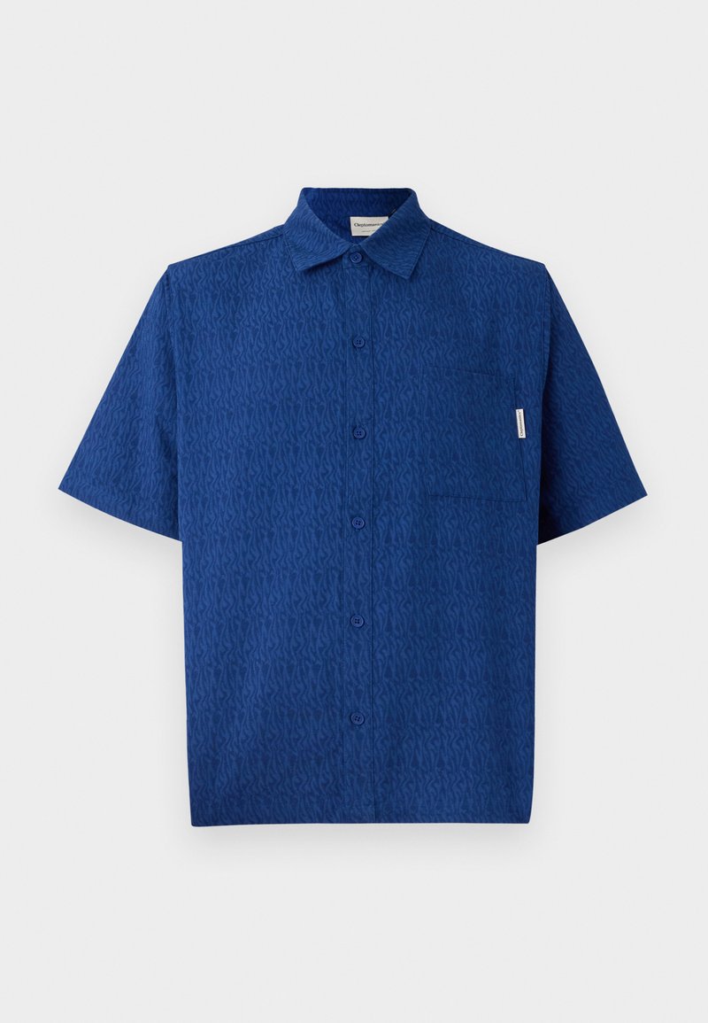 cleptomanicx Overhemd donkerblauw