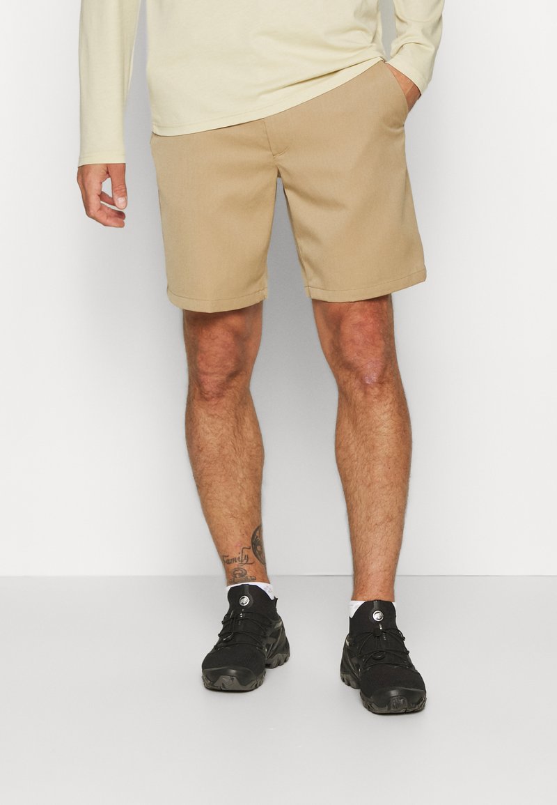icebreaker MERINOM BERLIN - Träningsshorts - MEDIUM BEIGE